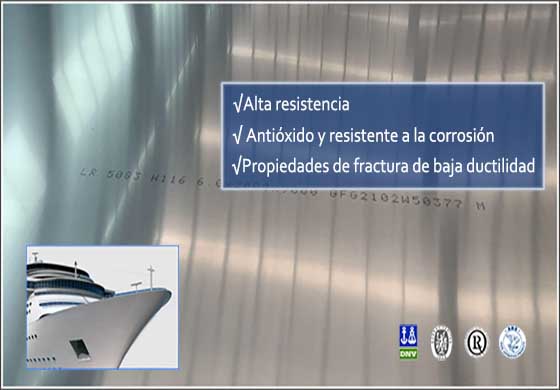 5083 Placa lámina de aluminio marino