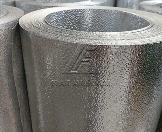 Bobina Placa de Aluminio en Relieve de Estuco