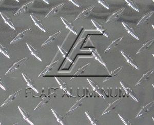 Lámina de rodadura de diamante de aluminio