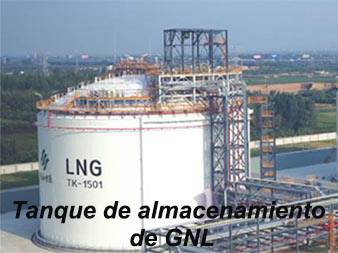 Tanque de almacenamiento de GNL