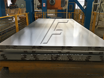 Placa de aluminio ultraplana de alta precisión