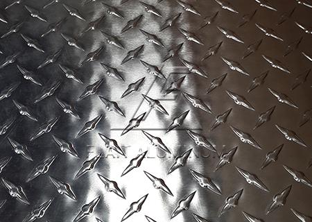 1060 3003 5052 placa bobina de aluminio con patrón antideslizante