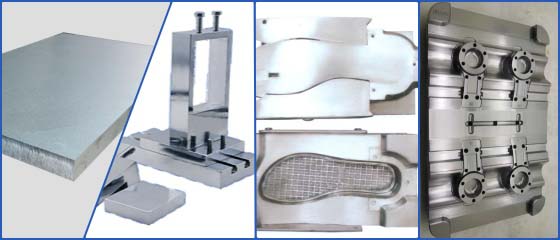 placa de aluminio para molde