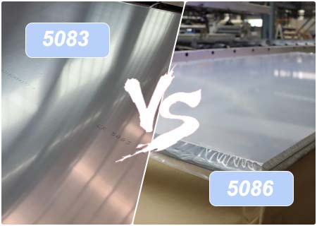 Placas de aluminio 5083 y 5086