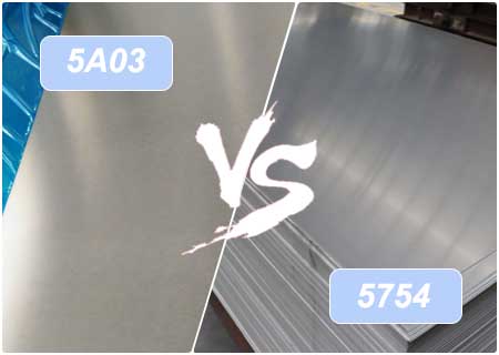 5754 y 5A03 lámina de aluminio