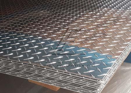 Placas de aluminio Antideslizante‌ 5083