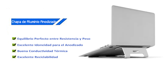 Chapa de Aluminio Anodizado